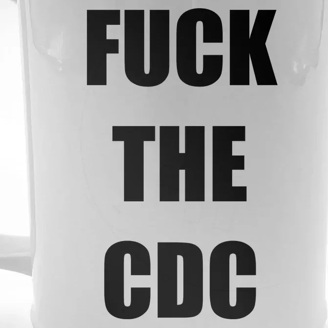 Anti CDC Front & Back Beer Stein