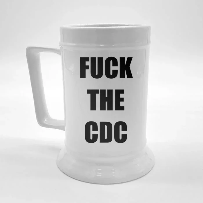 Anti CDC Front & Back Beer Stein