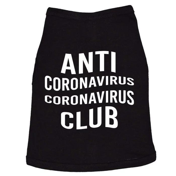 Anti Coronavirus Coronavirus Club Doggie Tank