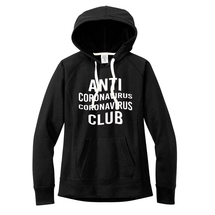 Anti Coronavirus Coronavirus Club Women's Fleece Hoodie