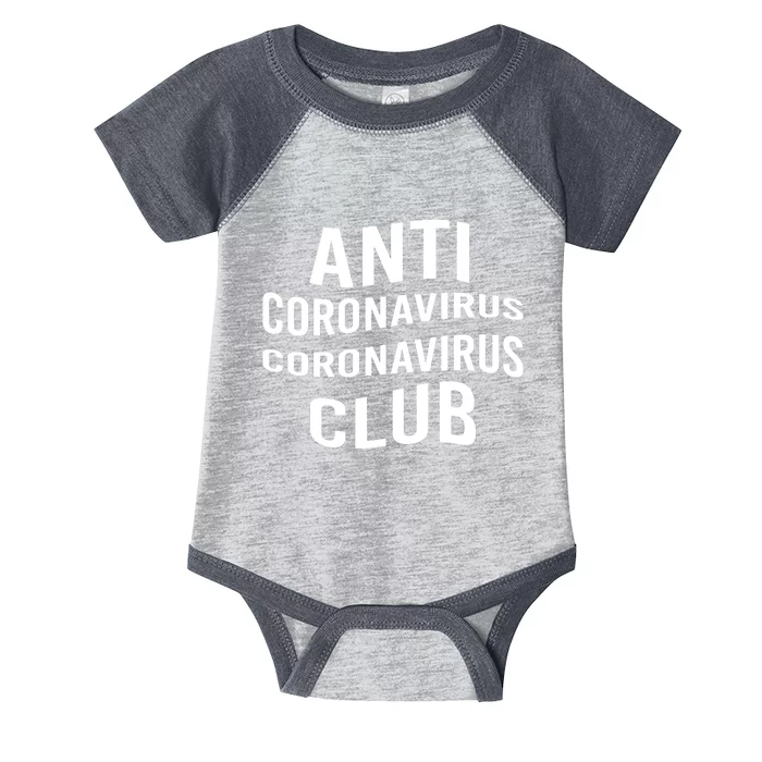 Anti Coronavirus Coronavirus Club Infant Baby Jersey Bodysuit