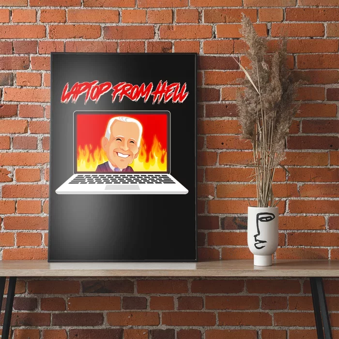 Anti Joe Biden Laptop From Hell Poster