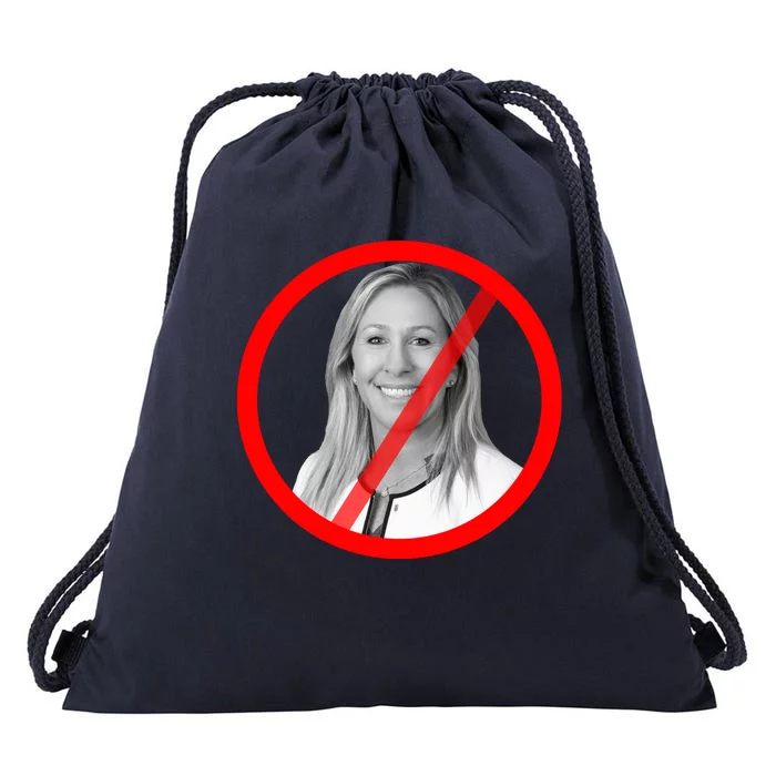 Anti Marjorie Taylor Greene MTG Drawstring Bag