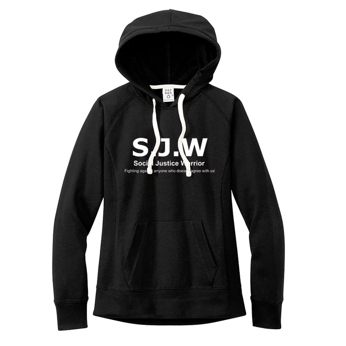 Anti SJW Women's Fleece Hoodie