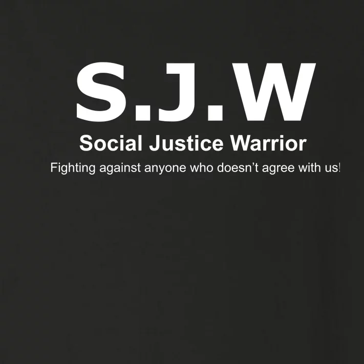 Anti SJW Toddler Long Sleeve Shirt