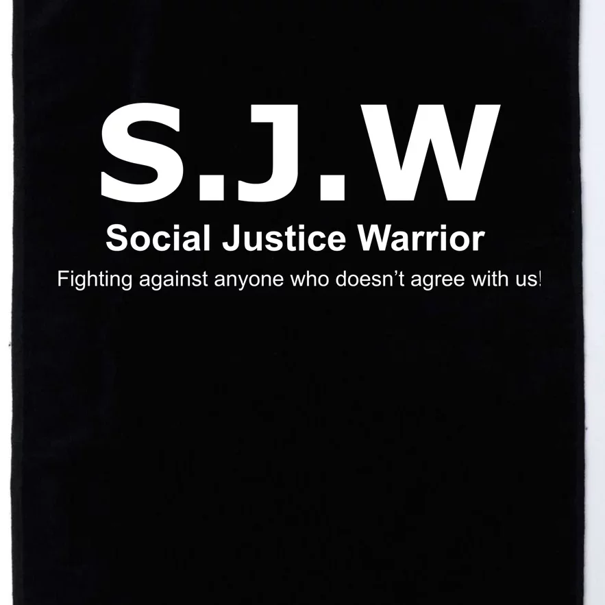 Anti SJW Platinum Collection Golf Towel