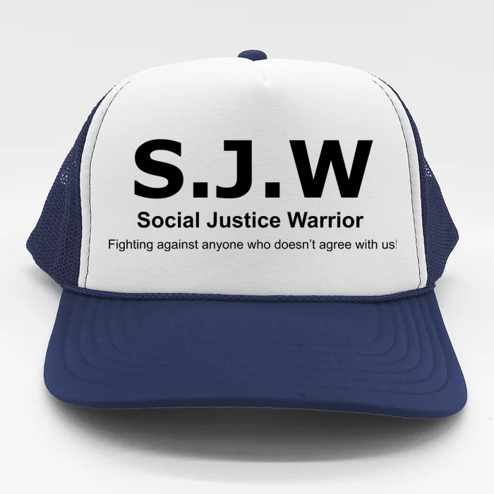 Anti SJW Trucker Hat