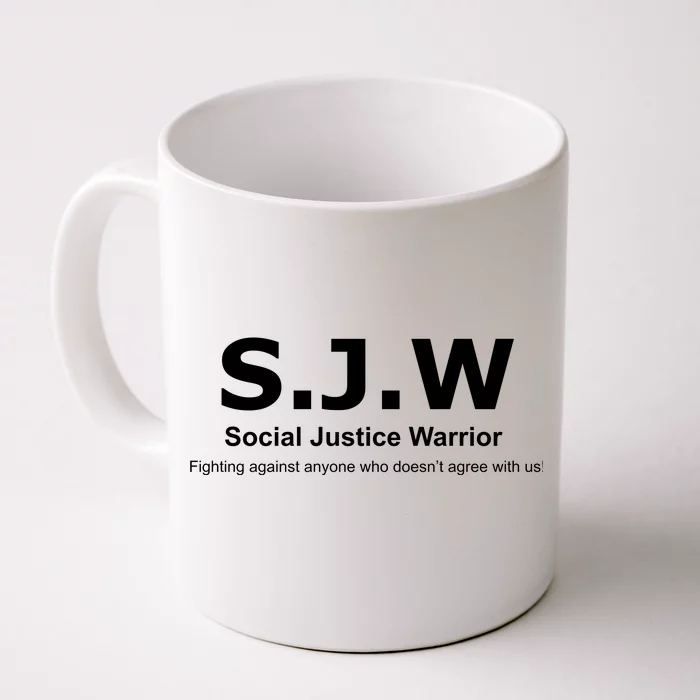 Anti SJW Front & Back Coffee Mug