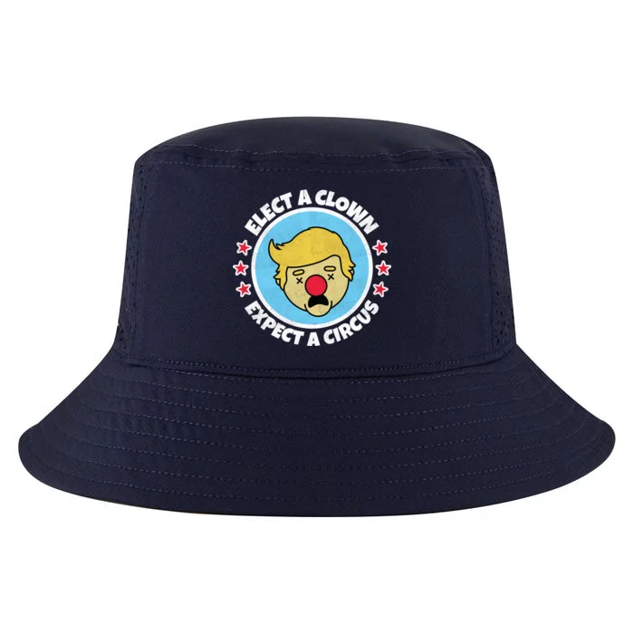 Anti Trump Elect A Clown Expect A Circus Cool Comfort Performance Bucket Hat