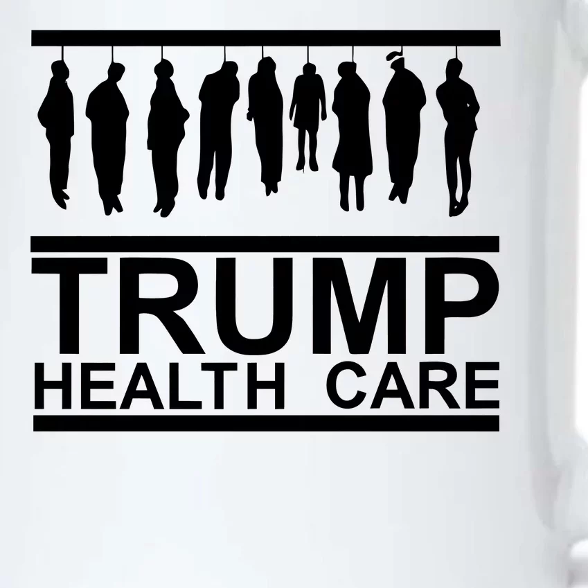 Anti Trump Health Care Black Color Changing Mug