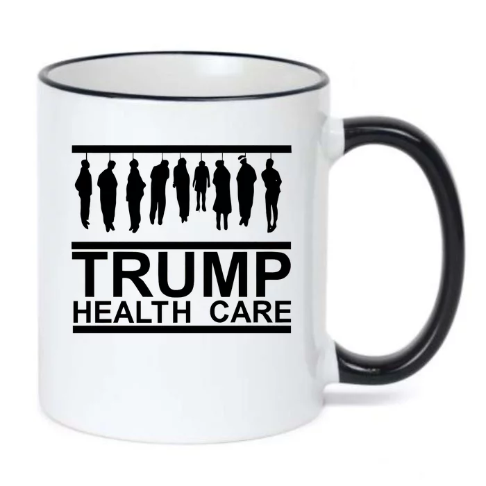 Anti Trump Health Care Black Color Changing Mug