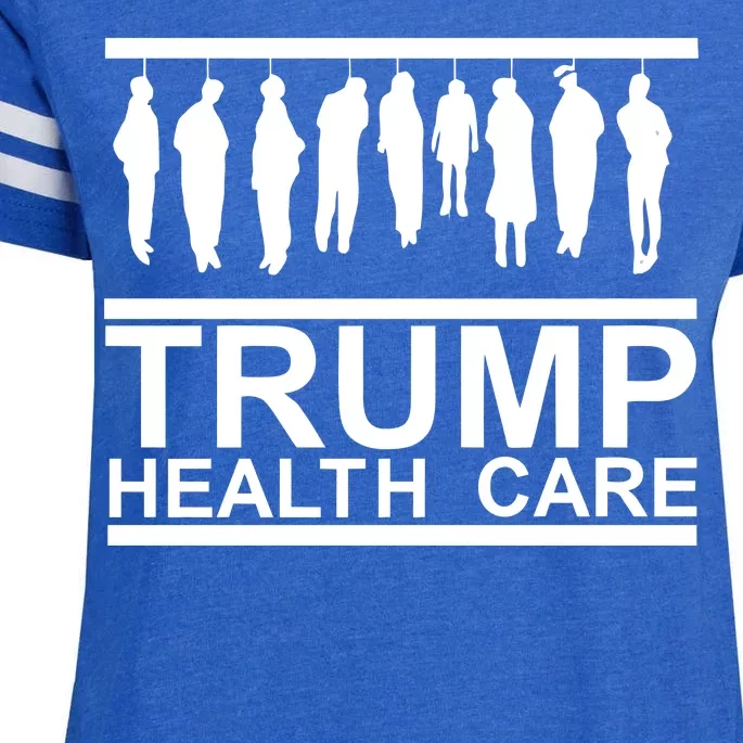 Anti Trump Health Care Enza Ladies Jersey Football T-Shirt