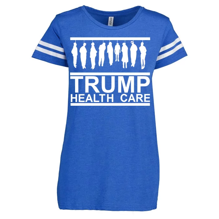 Anti Trump Health Care Enza Ladies Jersey Football T-Shirt