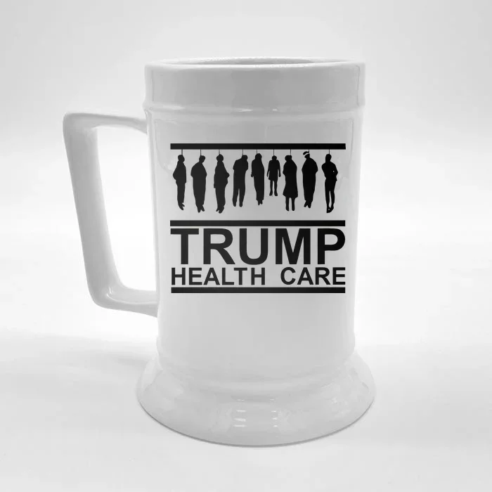 Anti Trump Health Care Front & Back Beer Stein