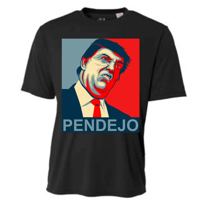 Anti Trump Pendejo Never Trump Not My President Cooling Performance Crew T-Shirt