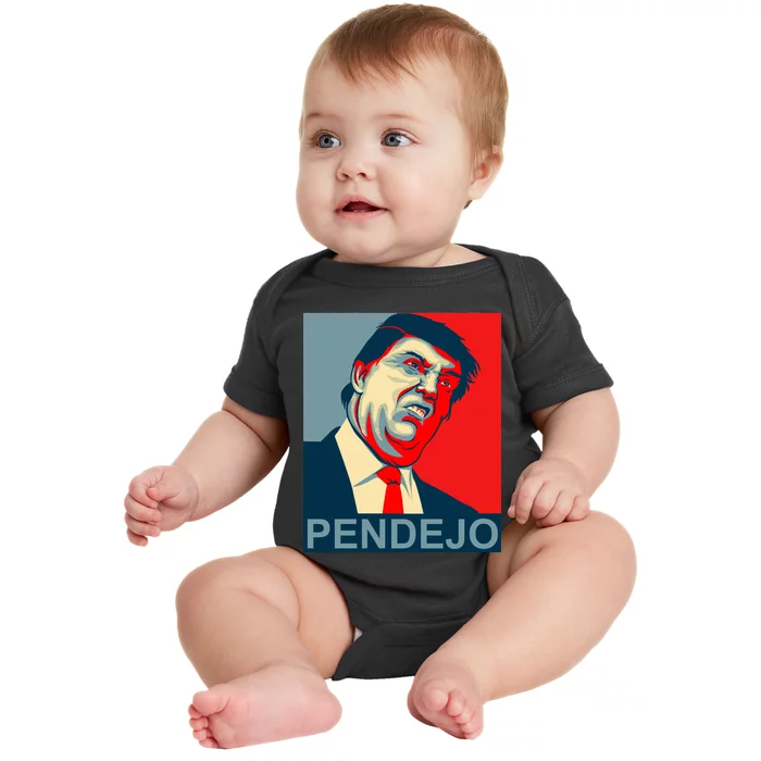 Anti Trump Pendejo Never Trump Not My President Baby Bodysuit