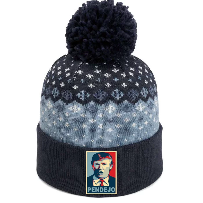 Anti Trump Pendejo Poster Not My President The Baniff Cuffed Pom Beanie