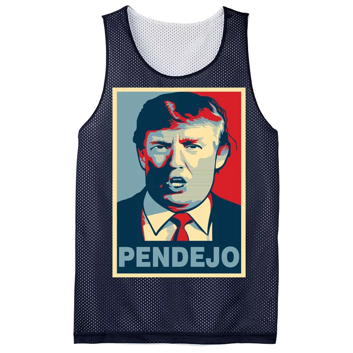 Anti Trump Pendejo Poster Not My President Mesh Reversible Basketball Jersey Tank