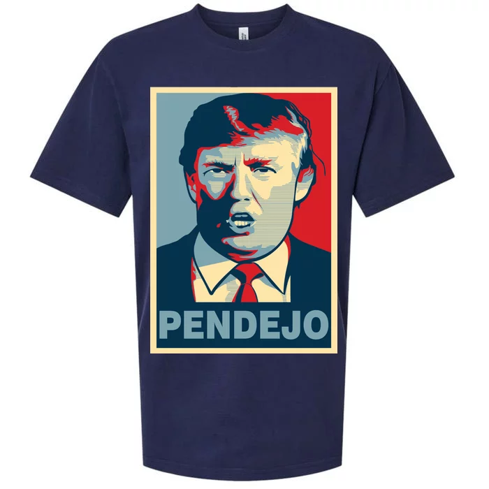 Anti Trump Pendejo Poster Not My President Sueded Cloud Jersey T-Shirt