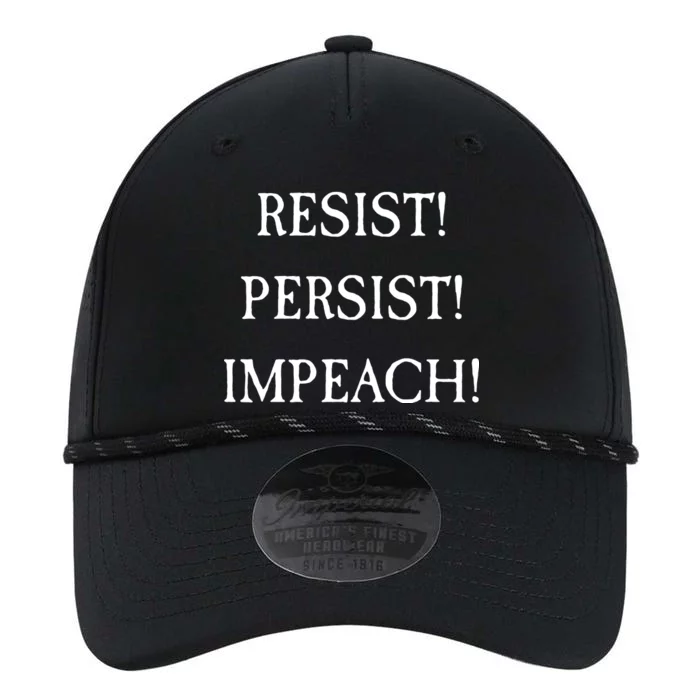 Anti Trump Resist Persist Impeach Impeachment Performance The Dyno Cap