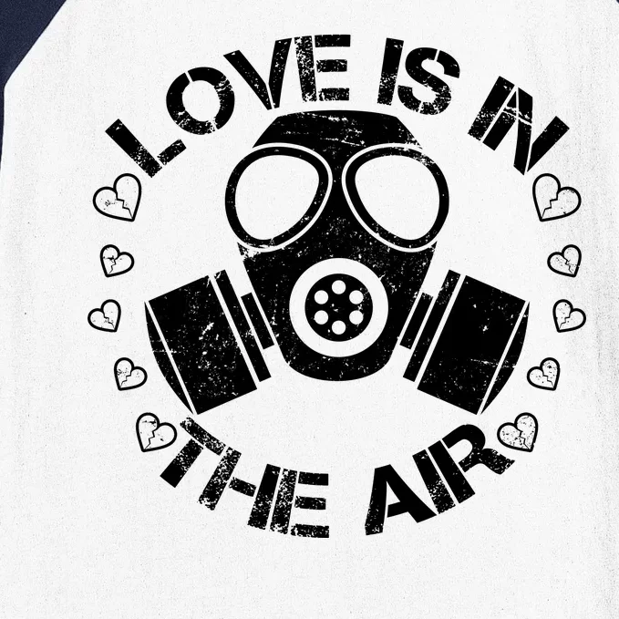 Anti-Valentine Love Is In The Air Baseball Sleeve Shirt