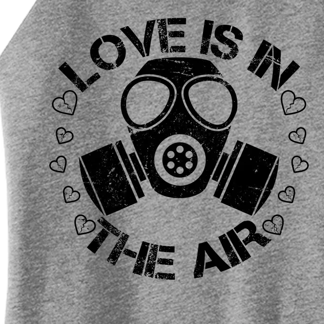 Anti-Valentine Love Is In The Air Women’s Perfect Tri Rocker Tank