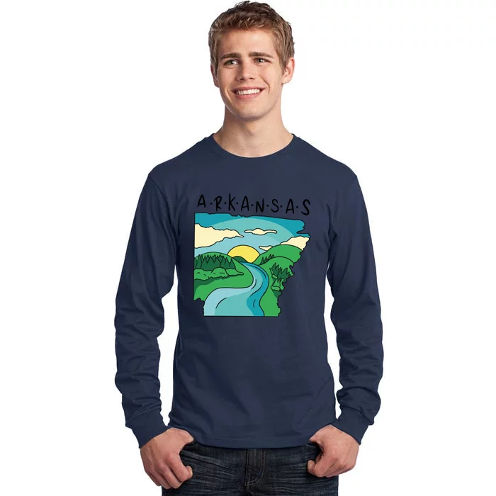 Arkansas Nature View Tall Long Sleeve T-Shirt