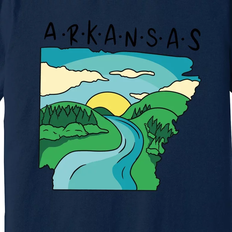 Arkansas Nature View Premium T-Shirt