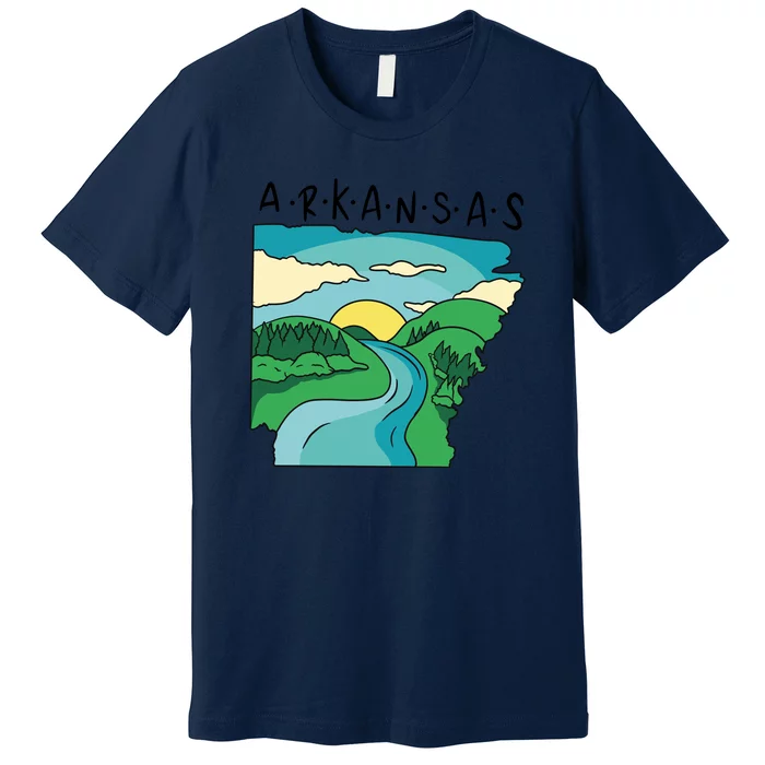 Arkansas Nature View Premium T-Shirt