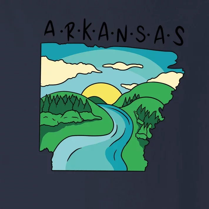 Arkansas Nature View Toddler Long Sleeve Shirt