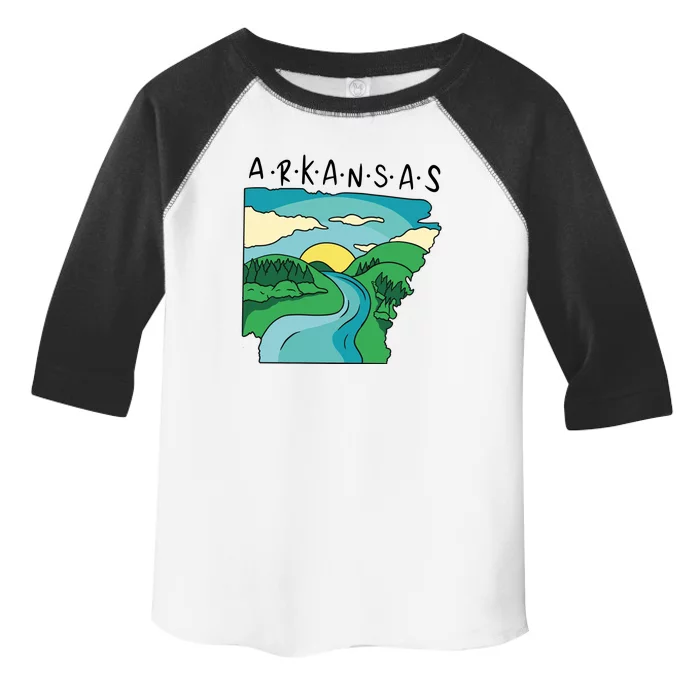 Arkansas Nature View Toddler Fine Jersey T-Shirt