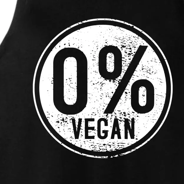 AntiVegan Non Vegetarian BBQ MeatEater Ladies Tri-Blend Wicking Tank