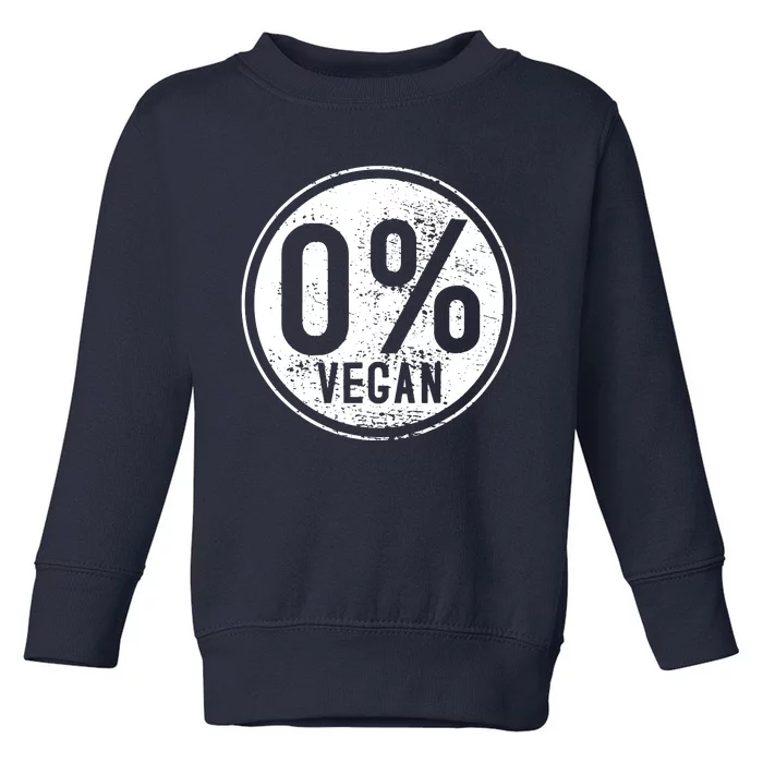 AntiVegan Non Vegetarian BBQ MeatEater Toddler Sweatshirt