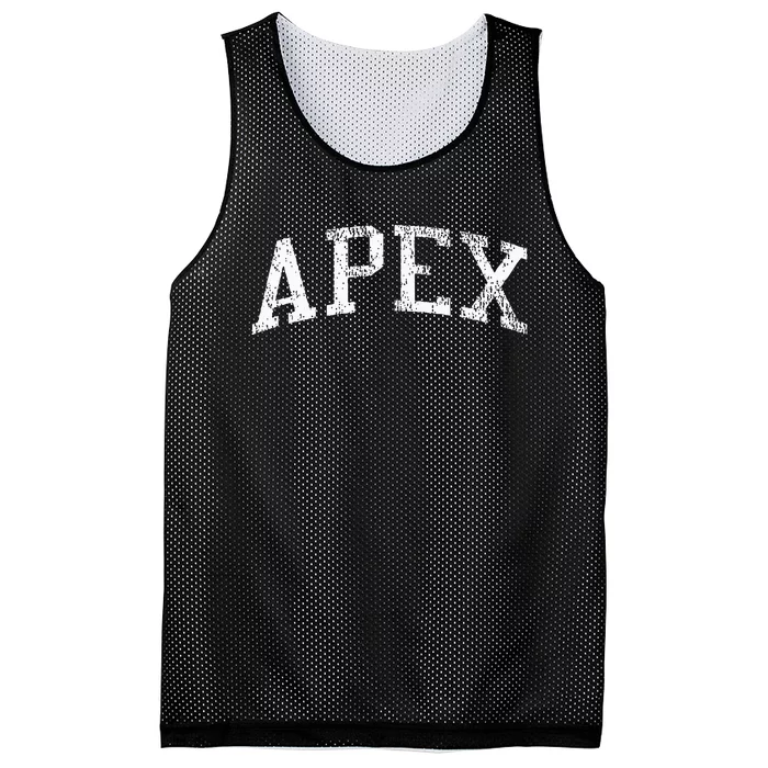 Apex Nc Vintage Athletic Sports Js02 Mesh Reversible Basketball Jersey Tank