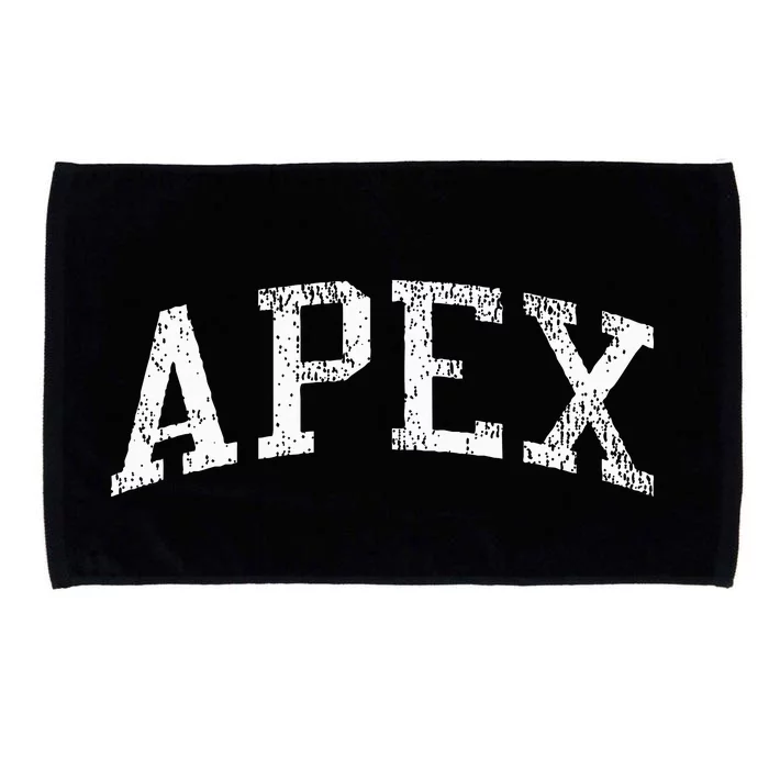 Apex Nc Vintage Athletic Sports Js02 Microfiber Hand Towel