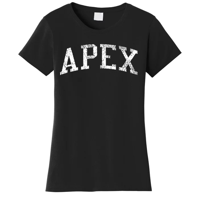 Apex Nc Vintage Athletic Sports Js02 Women's T-Shirt