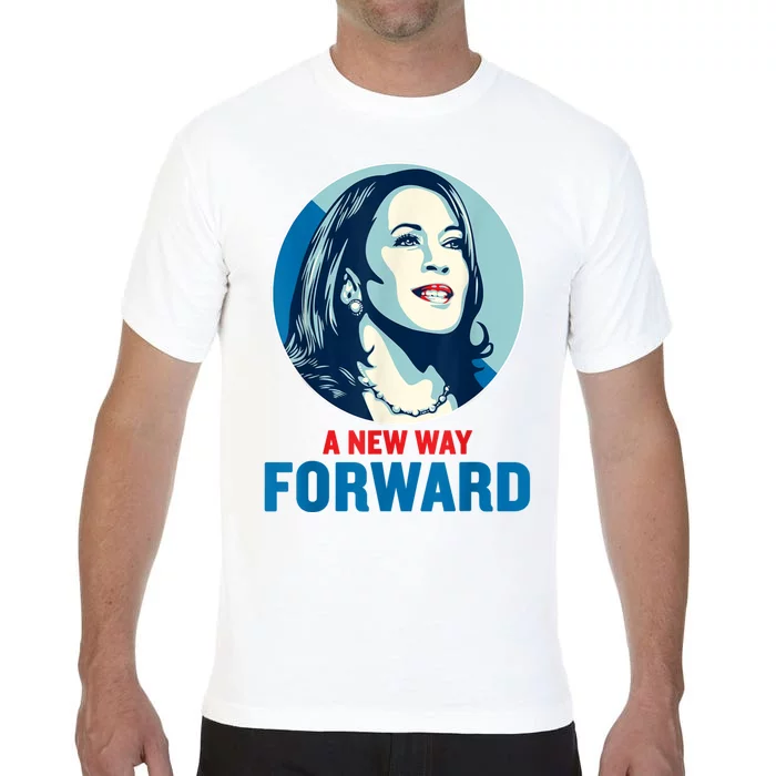 A New Way Forward 2024 Kamala Walz Comfort Colors T-Shirt