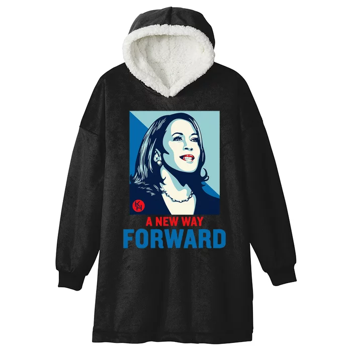 A New Way Forward Hooded Wearable Blanket