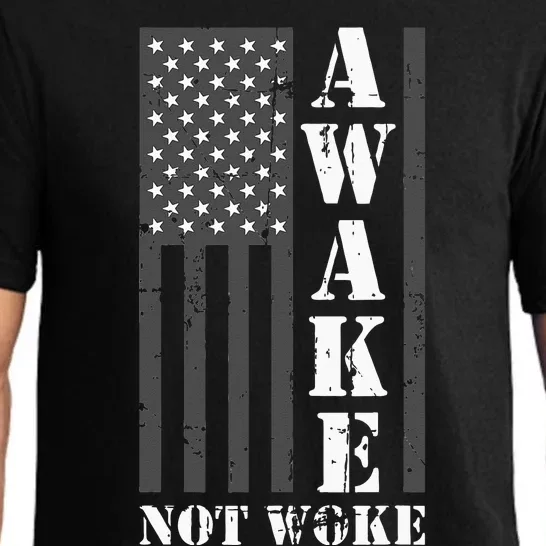 Awake Not Woke Pajama Set