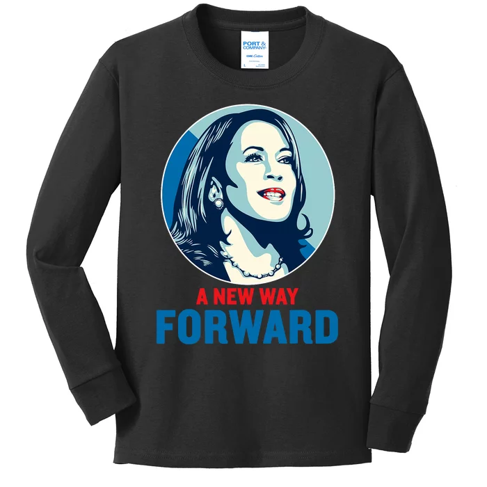 A New Way Forward 2024 Kids Long Sleeve Shirt