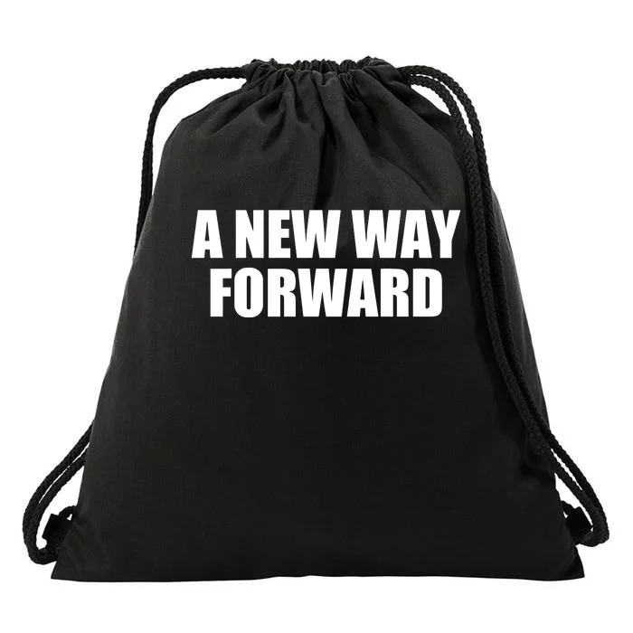 A New Way Forward Drawstring Bag