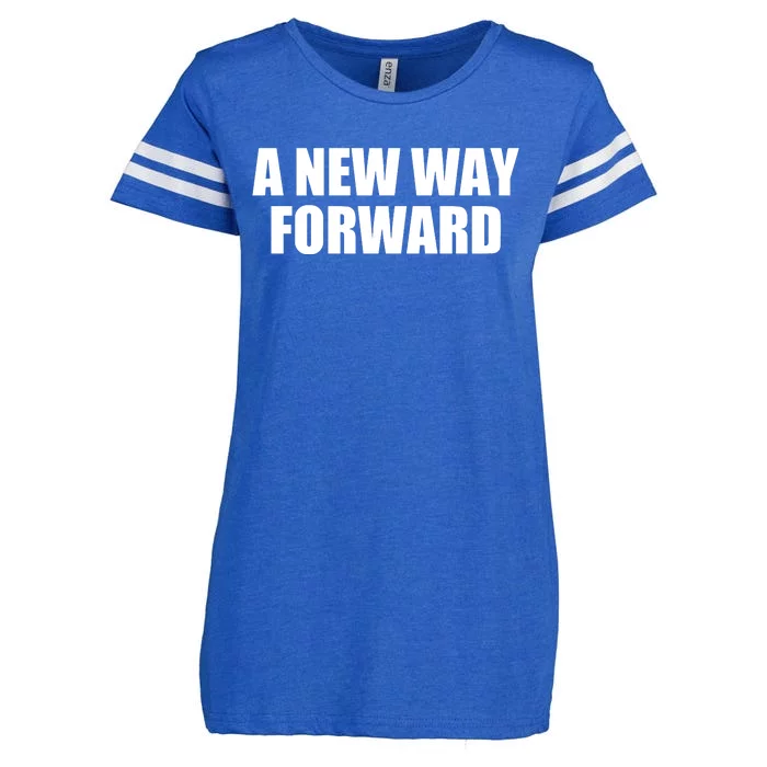 A New Way Forward Enza Ladies Jersey Football T-Shirt