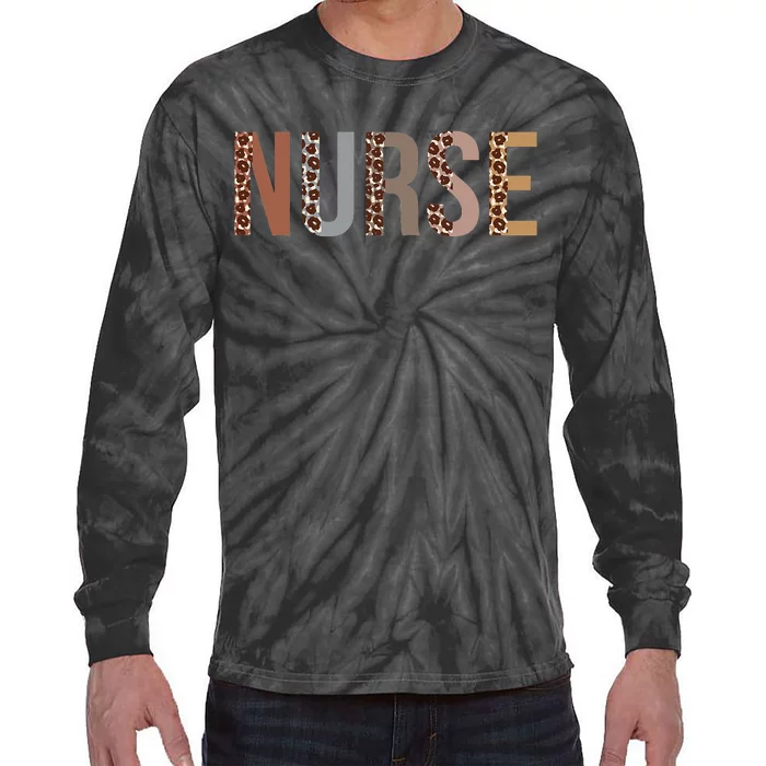 Appreciation Nurse Week For Work Nurse Day Tie-Dye Long Sleeve Shirt