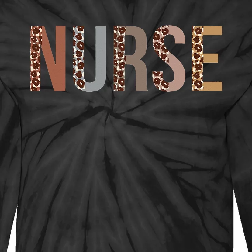 Appreciation Nurse Week For Work Nurse Day Tie-Dye Long Sleeve Shirt