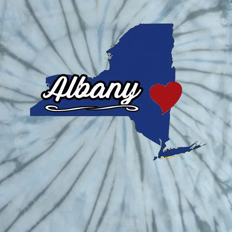 ALBANY New York NY State USA Cute Souvenir City Tie-Dye T-Shirt