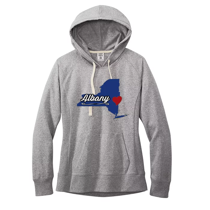 ALBANY New York NY State USA Cute Souvenir City Women's Fleece Hoodie