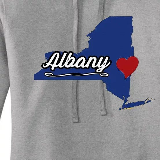 ALBANY New York NY State USA Cute Souvenir City Women's Pullover Hoodie