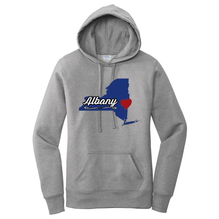 ALBANY New York NY State USA Cute Souvenir City Women's Pullover Hoodie