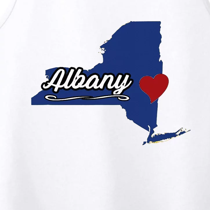 ALBANY New York NY State USA Cute Souvenir City Performance Tank