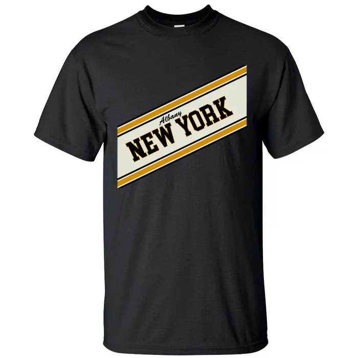 Albany New York Varsity Logo Tall T-Shirt